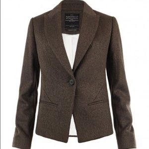 ALLSAINTS “Canonbury Jacket” Wool-blend Blazer - sz US 8